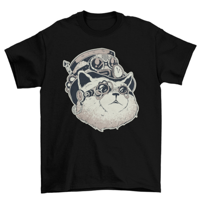 Steampunk Cat T-shirt | Binge T-shirt