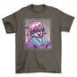 Glitch Anime Girl T-shirt | Binge T-shirt Shop