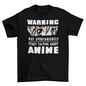 Anime Warning T-shirt | Binge T-shirt Shop