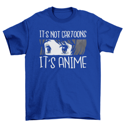 Not Cartoons Anime T-shirt | Binge T-shirt Shop