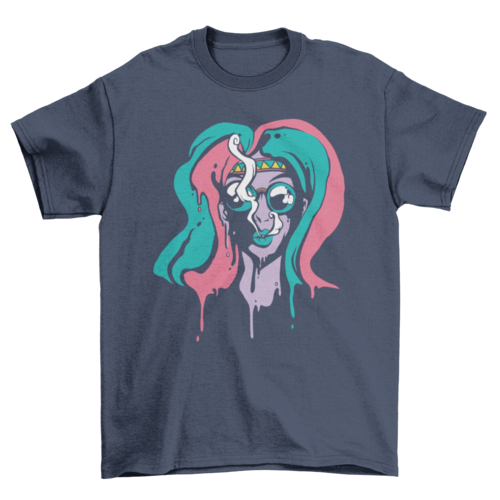 Trippy Girl T-shirt | Binge T-shirt Shop