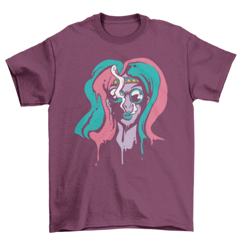 Trippy Girl T-shirt | Binge T-shirt Shop
