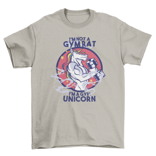 Gym Unicorn T-shirt | Binge T-shirt Shop