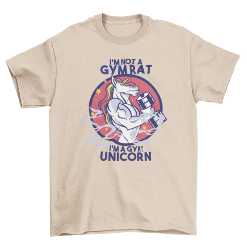 Gym Unicorn T-shirt | Binge T-shirt Shop