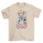 Anime Girl Knife T-shirt | Binge T-shirt Shop