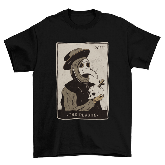 Plague Doctor Tarot T-shirt | Binge T-shirt Shop