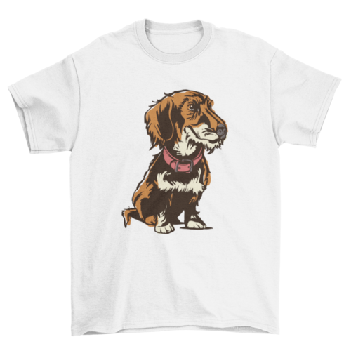 Wirehaired Dachshund T-shirt Design | Binge T-shirt Shop