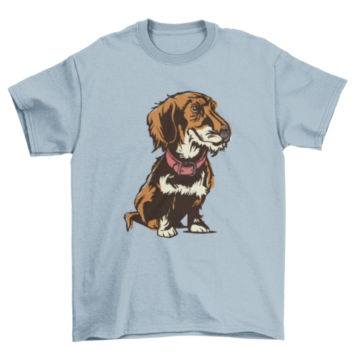 Wirehaired Dachshund T-shirt Design | Binge T-shirt Shop