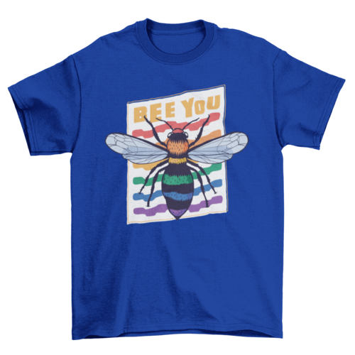 Pride Bee Quote T-shirt | Binge T-shirt Shop