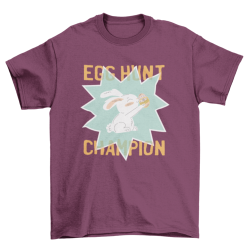 Egg Hunt Champion Easter T-shirt Design | Binge T-shirt Shop