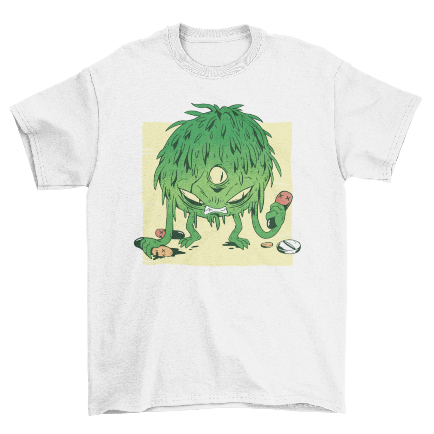 Coronavirus Monster T-shirt | Binge T-shirt Shop