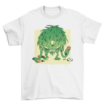 Coronavirus Monster T-shirt | Binge T-shirt Shop