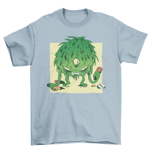 Coronavirus Monster T-shirt | Binge T-shirt Shop