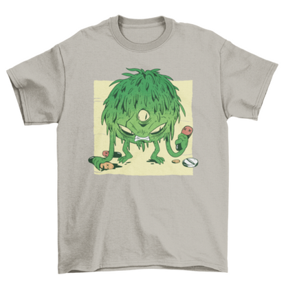 Coronavirus Monster T-shirt | Binge T-shirt Shop