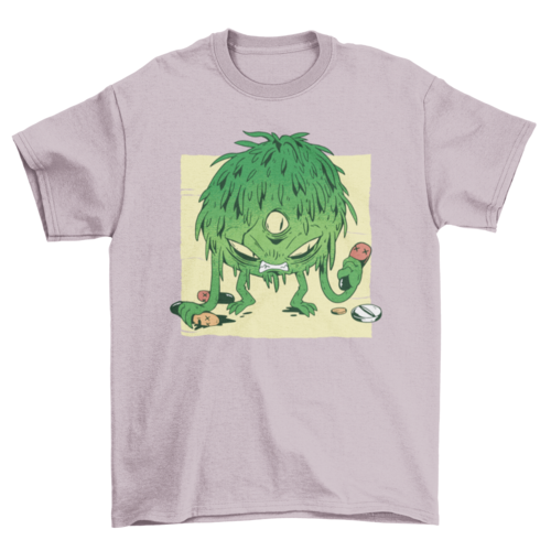 Coronavirus Monster T-shirt | Binge T-shirt Shop