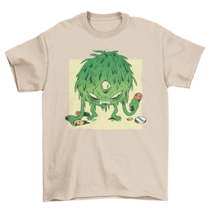 Coronavirus Monster T-shirt | Binge T-shirt Shop