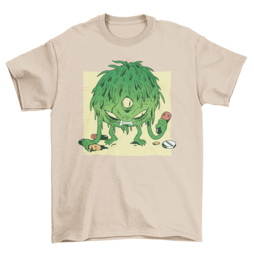 Coronavirus Monster T-shirt | Binge T-shirt Shop