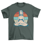 Meditation Girl Vintage T-shirt