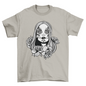 Catrina Woman Illustration T-shirt | Binge T-shirt Shop