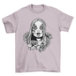 Catrina Woman Illustration T-shirt | Binge T-shirt Shop