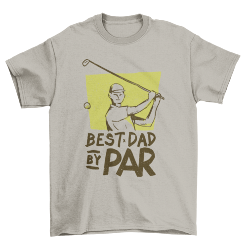 Best Dad Golf T-shirt | Binge T-shirt Shop