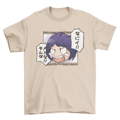 Baka Anime T-shirt | Binge T-shirt Shop