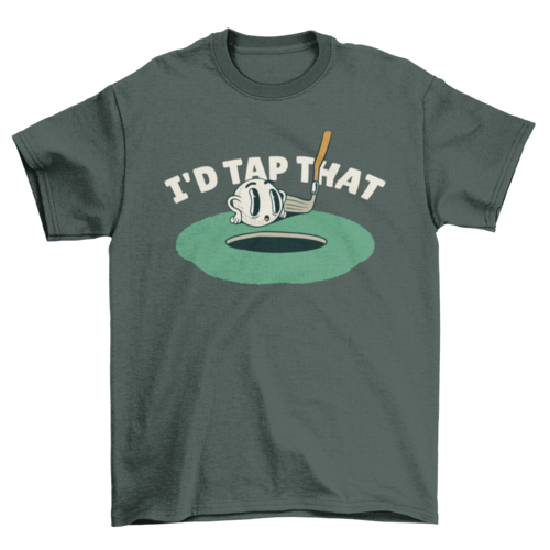 Funny Golf Quote T-shirt Design | Binge T-shirt Shop
