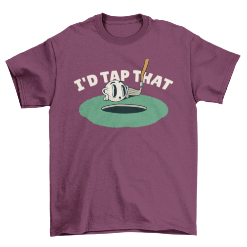 Funny Golf Quote T-shirt Design | Binge T-shirt Shop