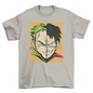 Anime Split Face T-shirt | Binge T-shirt Shop