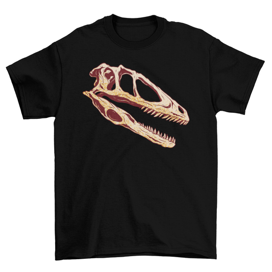 Dinosaur Skull T-shirt | Binge T-shirt Shop