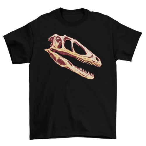 Dinosaur Skull T-shirt | Binge T-shirt Shop