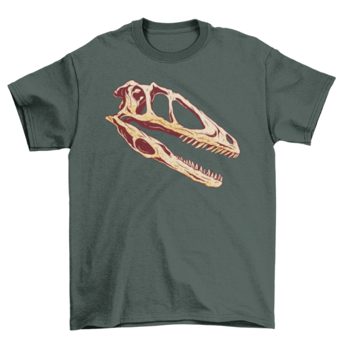Dinosaur Skull T-shirt | Binge T-shirt Shop