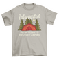 Introverted Camping Quote T-shirt | Binge T-shirt Shop