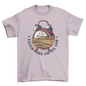 Spaghetticlock with quote in German "Food Round the Clock" T-shirt | Apparel | Under $100 | Kitchen + Metal