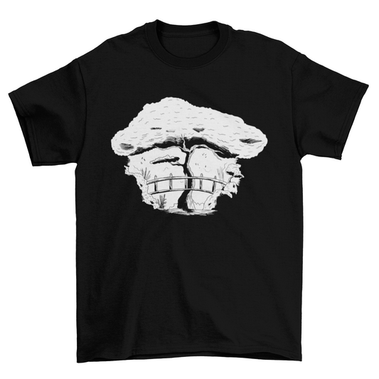 Japanese Garden T-shirt | Binge T-shirt Shop