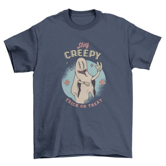Stay Creepy Halloween T-shirt | Binge T-shirt Shop |