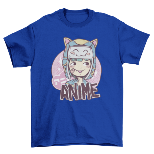 Anime Cute Girl T-shirt | Binge T-shirt Shop