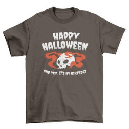 Halloween Birthday T-shirt | Binge T-shirt Shop