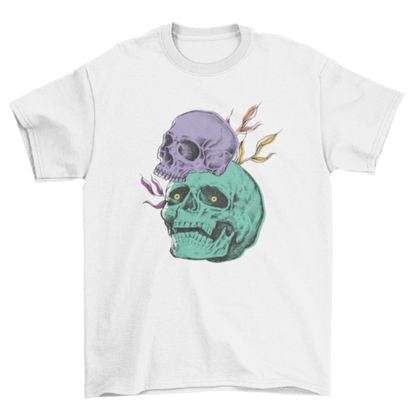Creepy Skulls T-shirt | Binge T-shirt Shop