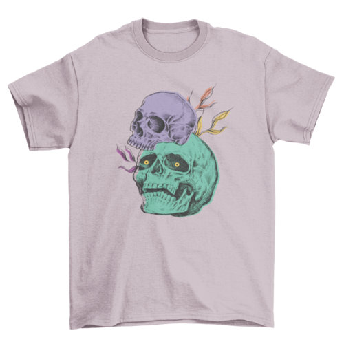 Creepy Skulls T-shirt | Binge T-shirt Shop
