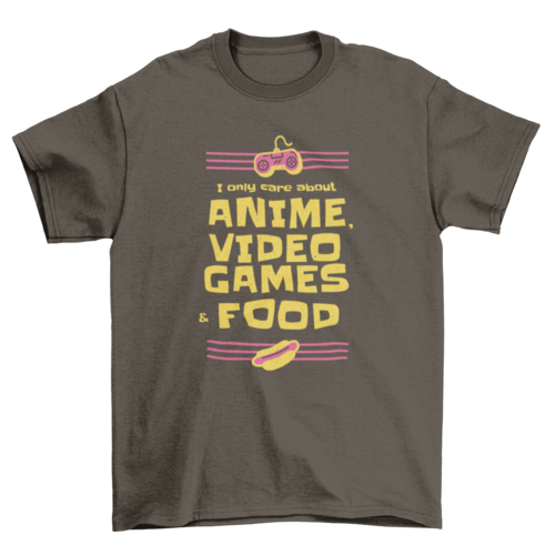 Anime & Video Games T-shirt | Binge T-shirt Shop