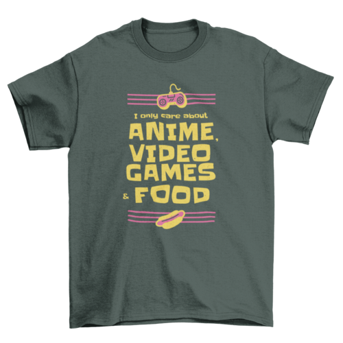Anime & Video Games T-shirt | Binge T-shirt Shop