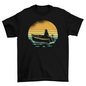 Retro Sunset Boat T-shirt | Binge T-shirt Shop