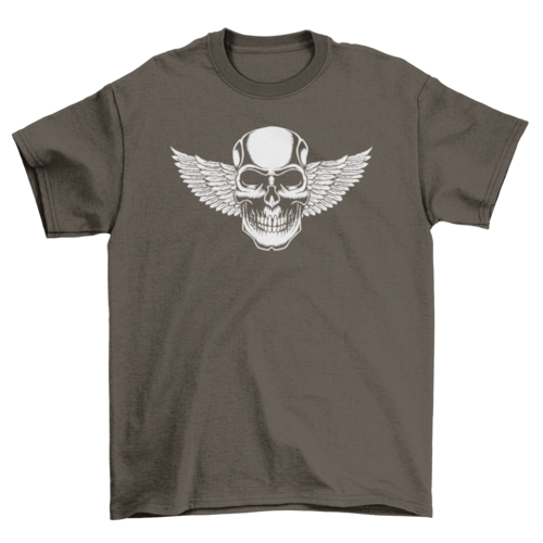 Winged Skull T-shirt | Binge T-shirt Shop