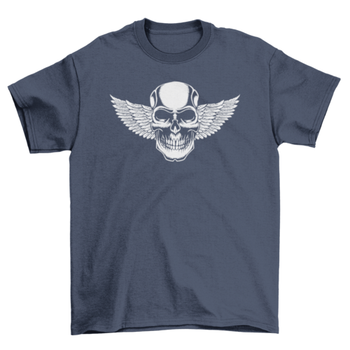 Winged Skull T-shirt | Binge T-shirt Shop