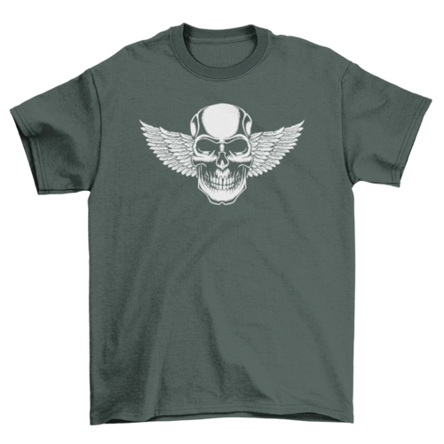 Winged Skull T-shirt | Binge T-shirt Shop