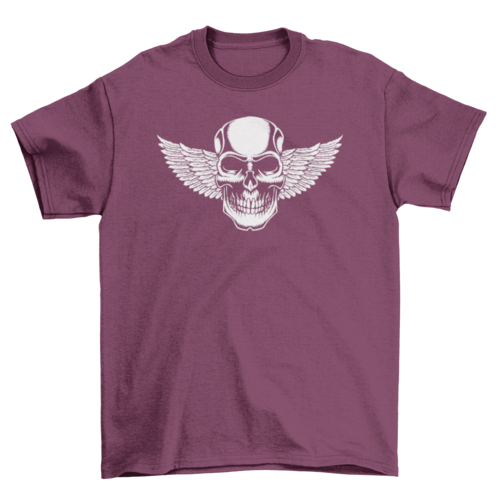 Winged Skull T-shirt | Binge T-shirt Shop