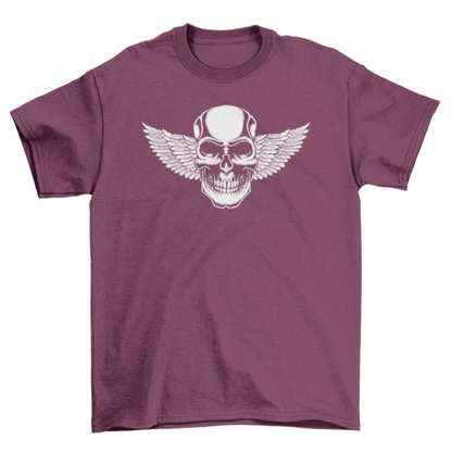 Winged Skull T-shirt | Binge T-shirt Shop