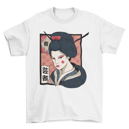 Traditional Geisha T-shirt | Binge T-shirt Shop