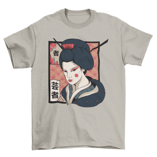Traditional Geisha T-shirt | Binge T-shirt Shop
